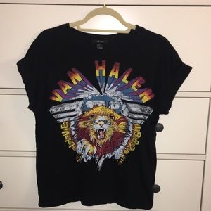Forever 21 Black Van Halen T-Shirt